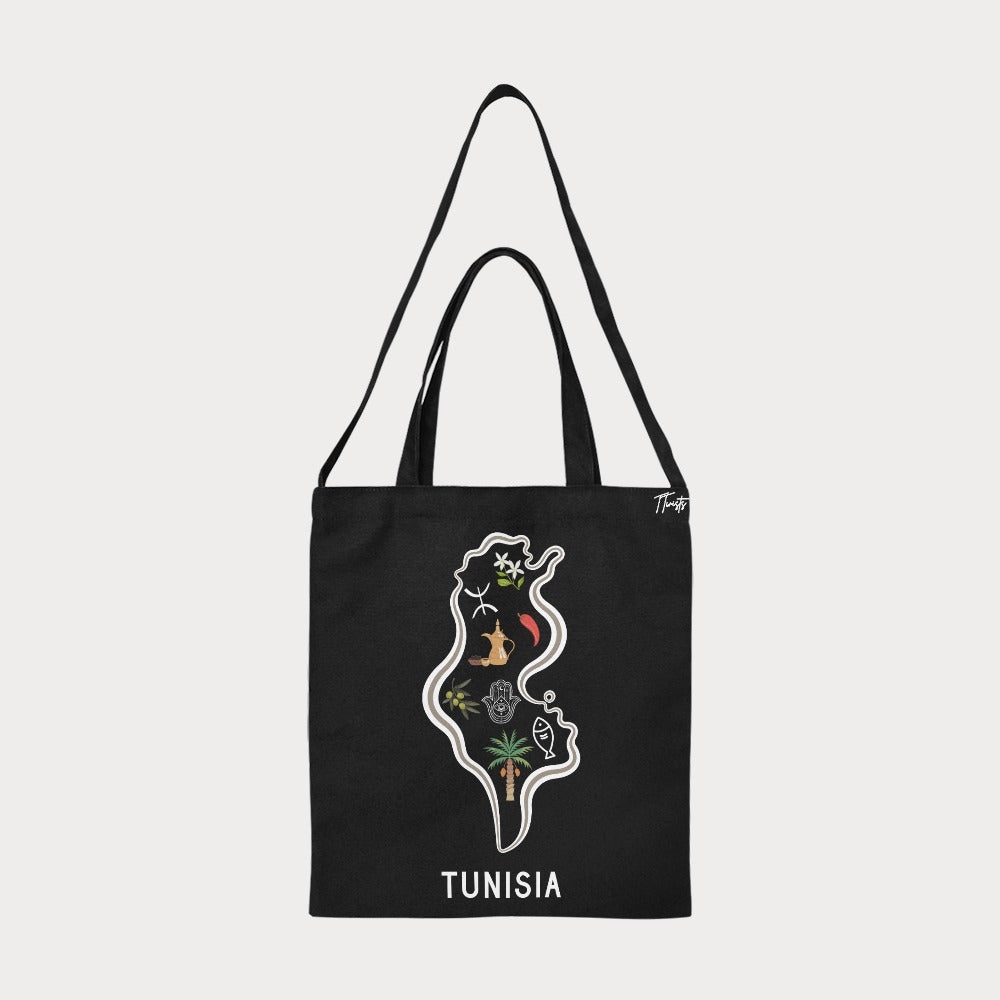 Tote Bag - Carte de la Tunisie