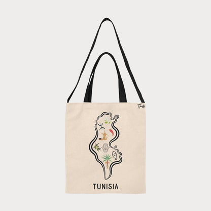 Tote Bag - Tunisian Map