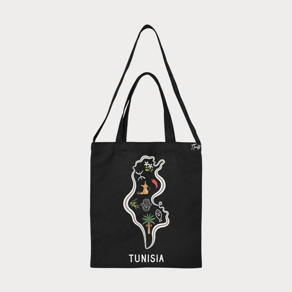 Tote Bag - Tunisian Map