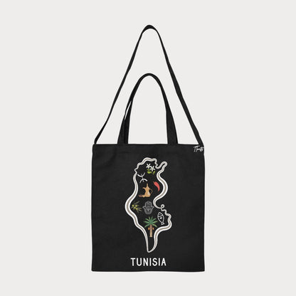 Tote Bag - Tunisian Map