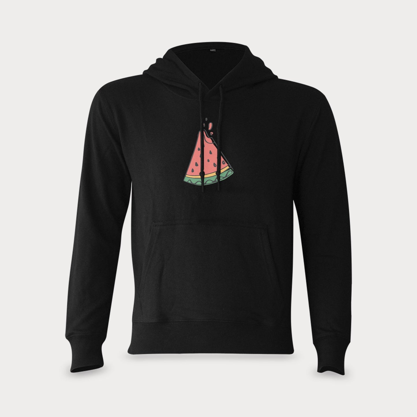 Unisex Hoodie Lightweight Printed - Watermelon Slice