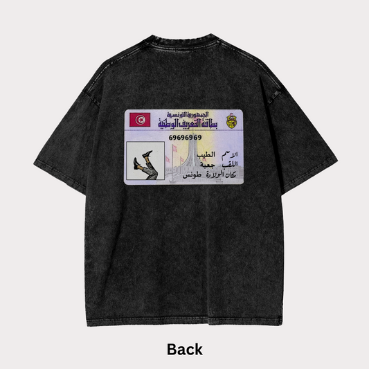 Oversize Vintage T-Shirt - CIN Tayeb Jaaba