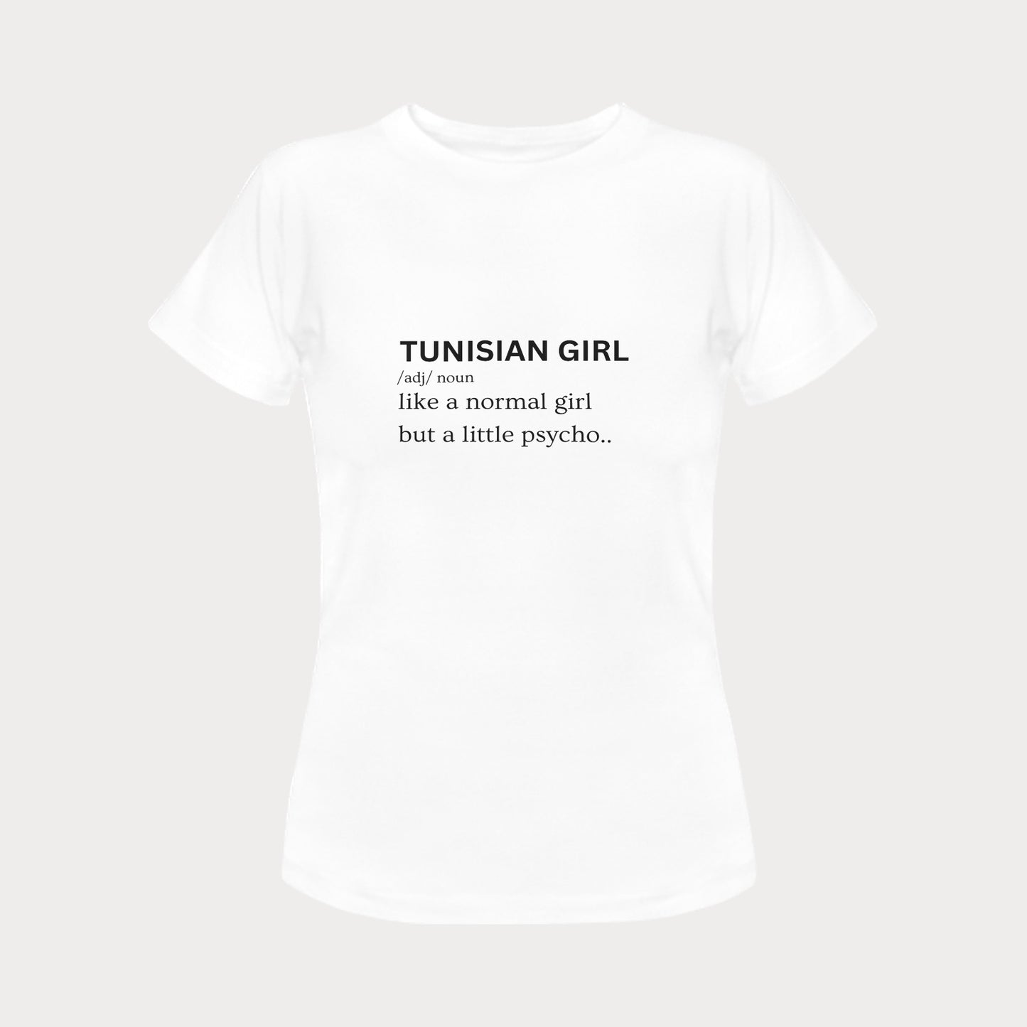 Women's T-shirt -  Tunisian Girl