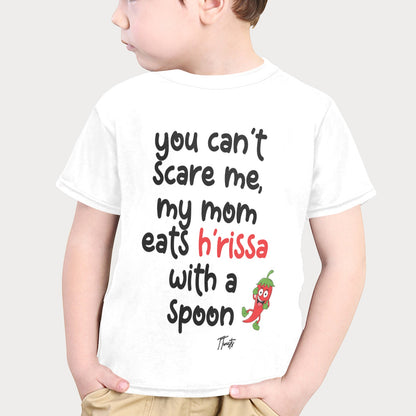 Toddler T-Shirt - My mom eats harissa with a spoon