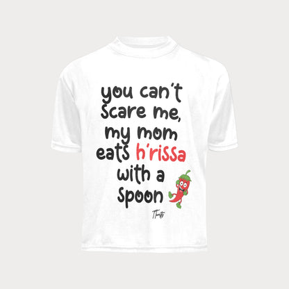 Toddler T-Shirt - My mom eats harissa with a spoon